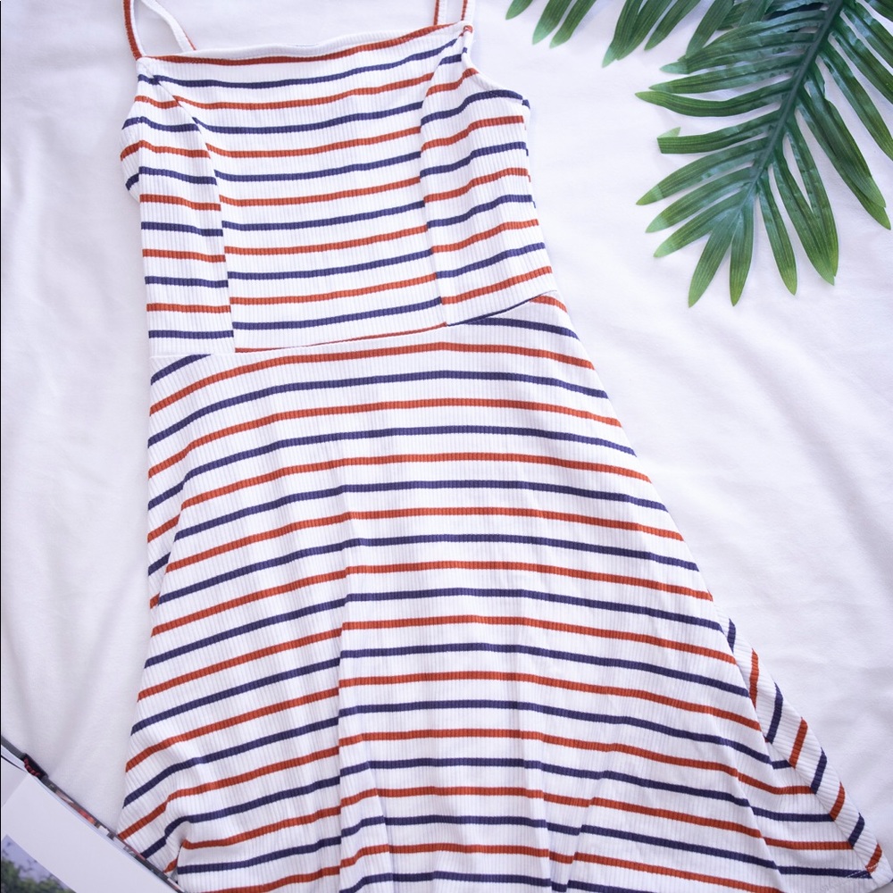 Striped Skater Dress